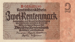 Germany 2 Rentenmark 1937