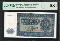 Germany 100 Deutsche Mark 1948. PMG 58 EPQ