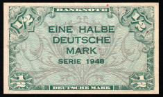 Germany 1/2 Deutsche Mark 1948