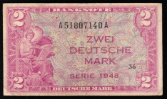 Germany 2 Deutsche Mark 1948