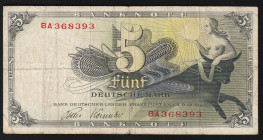 Germany 5 Deutsche Mark 1948