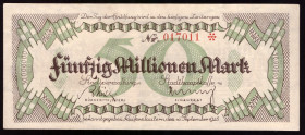 Germany 50 Millionen Mark 1923