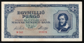 Hungary 1.000.000 Pengo 1945