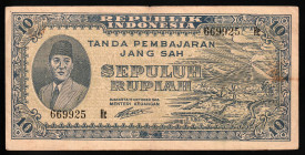 Indonesia 10 Rupiah 1945