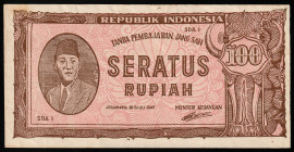 Indonesia 100 Rupiah 1947