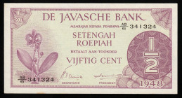 Indonesia ½ Gulden/Roepiah 1948
