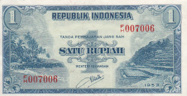 Indonesia 1 Rupiah 1953