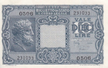 Italy 10 Lire 1944