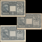 Italy 10 Lire 1944. 3 pcs.