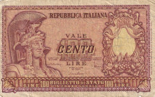 Italy 100 Lire 1951