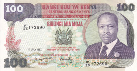 Kenya 100 Shillings 1987