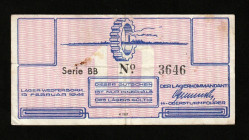 Netherlands - Lager Westerbork Gutschein 10 Cents 1944