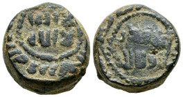 EMIRATO DEPENDIENTE DE CÓRDOBA, PERIODO DE GOBERNADORES. Anónimo. Felús. (Ar. 3,69g/13mm). S/D. al-Ándalus / الاندلس. (Vives 41; Frochoso XVIII-e). An...