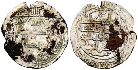 EMIRATO INDEPENDIENTE DE CÓRDOBA, Al-Hakam I. Dirham forrado. (Ar-Ae. 1,75g/28mm). 201H. al-Ándalus / الاندلس. (Vives 112; Frochoso No cita). MBC. Int...