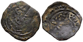 NAZARÍES DE GRANADA, Anónimo. Felús. (Ae. 1,04g/19mm). 893H. Bi-Gharnata / بــغرناطة. (Vives 2225; Hohertz 791). MBC. Escasa. 

NAZARÍES DE GRANADA,...
