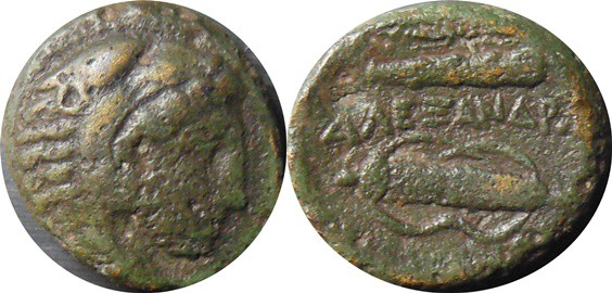 Makedonie-Alexander III. 336-323 př.n.l. AE 18

Alexander III. 336-323 př.n.l....