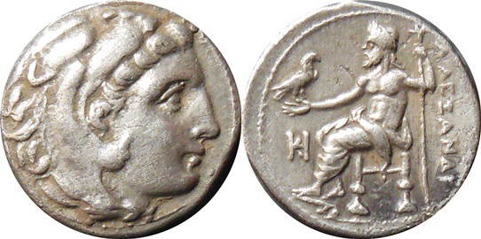 Makedonie-Philip III. Arrhidaeus 323-317 př.n.l. AR Drachma - Miletos

Philip ...