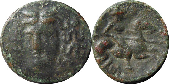Thessalie-Larissa 360-325 př.n.l - pod Makedonskou nadvládou, AE 20

Larissa 3...