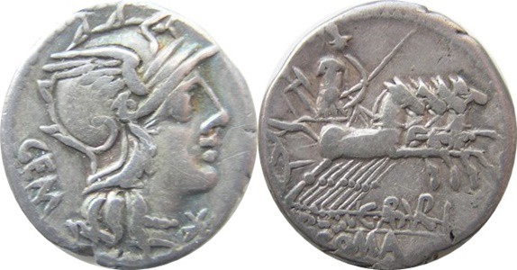 Gaius Aburius GEMINUS - 136 př.n.l.-Denár

Gaius Aburius GEMINUS - 136 př.n.l....