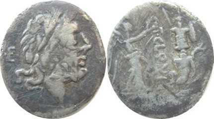 Titus CLOULIUS - 98 př.n.l.-Denár

Titus CLOULIUS - 98 př.n.l.
Quinár - Av: h...