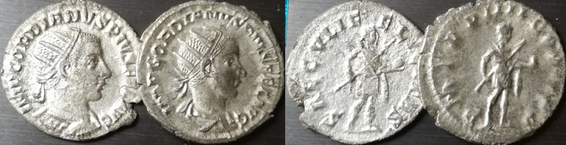 Gordianus III 238-244-AR Antoninianus

Gordianus III 238-244-AR Antoninianus
...