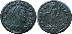 Maximinus 309-311-AE 1/4 Follis