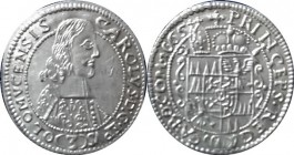Olomouc - Karel II. Lichtenstein 1664-1695 - 3 krejcar