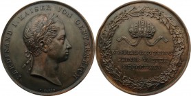 Ferdinand V. 1835-1848 - AE Medaile - 1835
