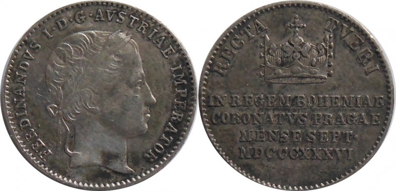 Ferdinand V. 1835-1848 - AR Menší peníz - 1836

Ferdinand V. 1835-1848 - AR Me...