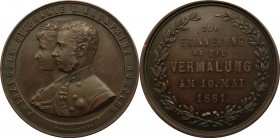 František Josef I. 1848-1916 - AE Medaile - 10.5.1881