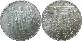 Československo 1918-1938 - 20 Korun - 1933