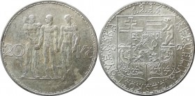 Československo 1918-1938 - 20 Korun - 1934