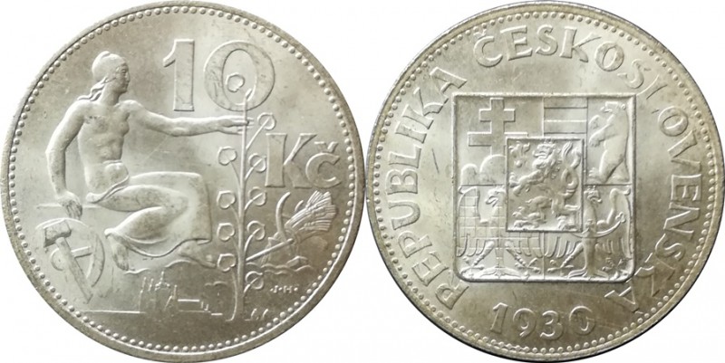 Československo 1918-1938 - 10 Korun - 1930

Československo 1918-1938 - 10 Koru...