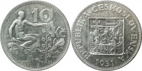 Československo 1918-1938 - 10 Korun - 1931