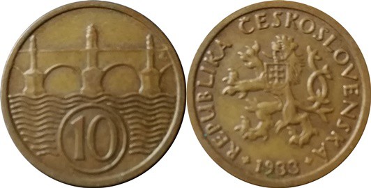 Československo 1918-1938 - 10 Haléř - 1933

Československo 1918-1938 - 10 Halé...