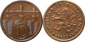 Československo 1918-1938 - 10 Haléř - 1933