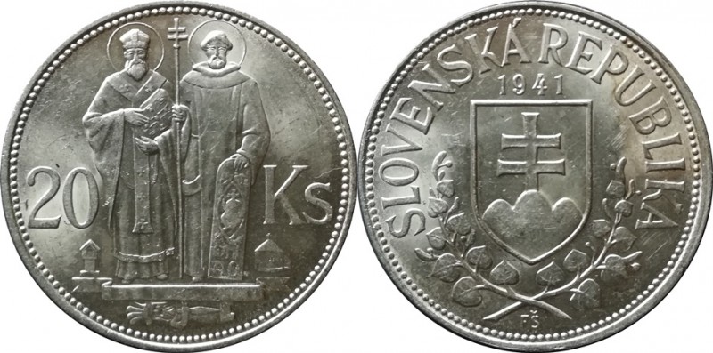 Slovenský štát 1939-1945 - 20 Korun - 1941

Slovenský štát 1939-1945 - 20 Koru...