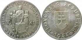 Slovenský štát 1939-1945 - 10 Korun - 1944