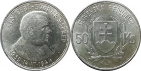 Slovenský štát 1939-1945 pamětní mince - 50 Korun - 1944