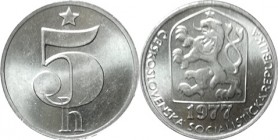 ČSSR 1953-1992 - 5 Haléř - 1977