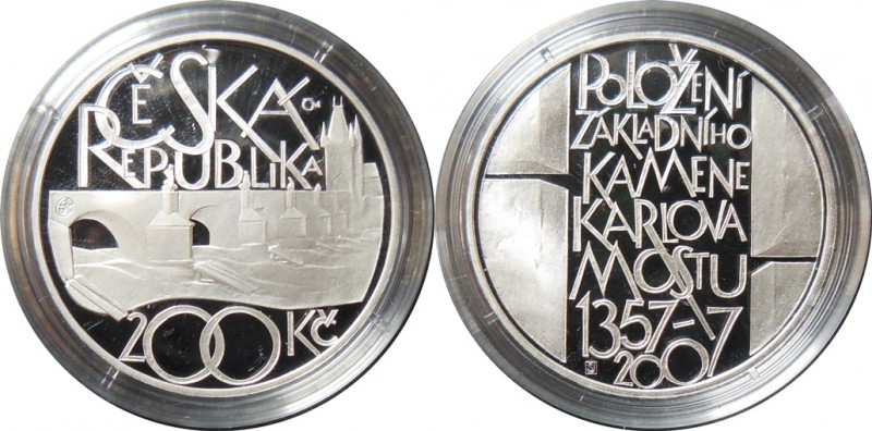 Česká rep. 1993-2015, Pamětní ražby PROOF - 200 Korun - 2007 

Česká rep. 1993...