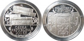 Česká rep. 1993-2015, Pamětní ražby PROOF - 200 Korun - 2011