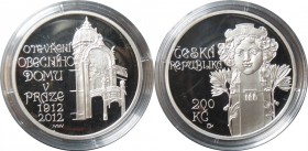 Česká rep. 1993-2015, Pamětní ražby PROOF - 200 Korun - 2012