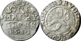 Rudolf II. 1576-1612-Malý groš - 1581
