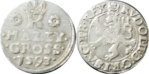 Rudolf II. 1576-1612-Malý groš - 1593

Rudolf II. 1576-1612-Malý groš - 1593
...