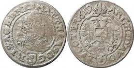 Matyáš II. 1612-1619-3 krejcar - 1619