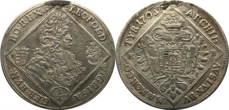 Leopold I. 1657-1705-1/4 Tolar - 1703 KB

Leopold I. 1657-1705-1/4 Tolar - 170...