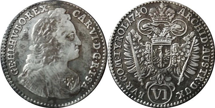 Karel VI. 1711-1740-VI krejcar - 1740

Karel VI. 1711-1740-VI krejcar - 1740 ...