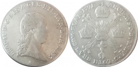 Leopold II. 1790-1792-1/4 Tolar - 1791