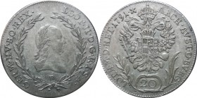 Leopold II. 1790-1792-20 krejcar - 1791